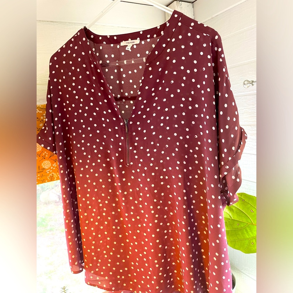 Maurices Geneva top size 3x